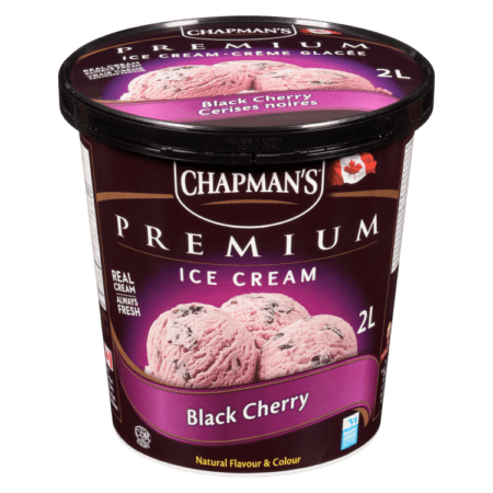 Premium Black Cherry Ice Cream 2 Litre Tub Chapman S   062942000258 F En 450x450 