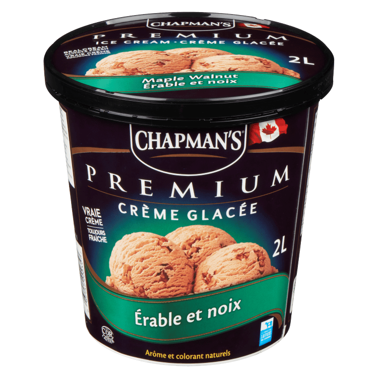 Crème Glacée Érable et Noix (Premium) - 2 Litres - Chapman's